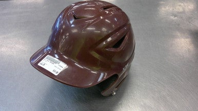 Used All Star BH1000 Batting Helmet No Mask Maroon SM 11339-S000193495