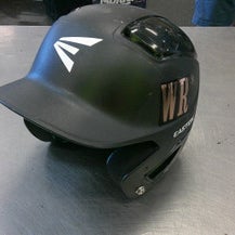 Used Easton ALPHA Batting Helmet No Mask Black MD 11339-S000193480