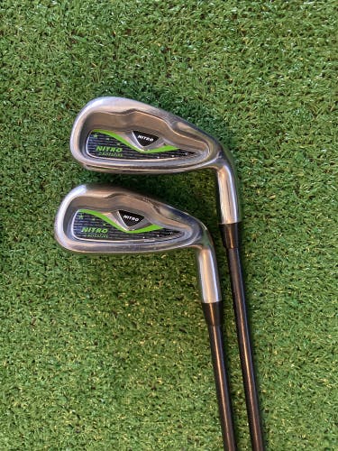Junior Nitro Right Handed Iron Set (7,9) Junior Graphite Shaft (Used)