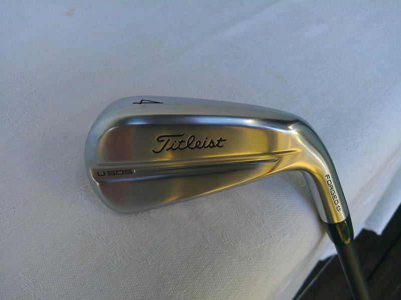 Titleist 2025 Forged U505 4-Utility Iron w/ Project HZRDUS 6.0 Stiff Flex Shaft
