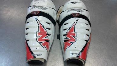 Used Mission FUEL 75 Junior Shin Guards White 12" 11339-S000196102