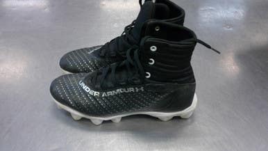Used Under Armour Adult FB Cleats Black Senior 9 11339-S000196063
