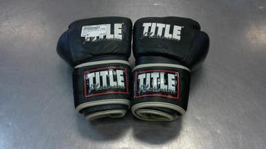 Used Title Boxing Boxing Gloves Black MD 11339-S000196051
