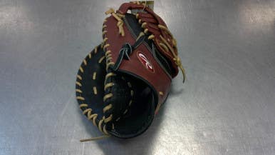 Used Rawlings GOLD GLOVE BB/SB First Base LH Throw Maroon 12 1/4" 11339-S000196026