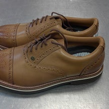 Used Mens Golf Shoes Brown Senior 9 11339-S000196030