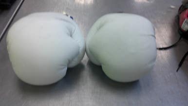 Used Century Boxing Gloves Orange LG 11339-S000194496