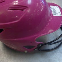Used Adidas HELMET Batting Helmet Mask Pink SM 11339-S000194491