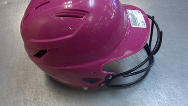 Used Adidas HELMET Batting Helmet Mask Pink SM 11339-S000194491