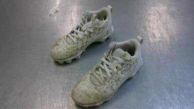 Used Under Armour CLEATS BB/SB Cleats White Junior 02.5 11339-S000194488