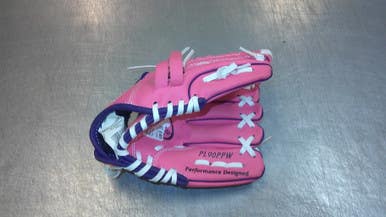 Used Rawlings GLOVE BB/SB Glove RH Throw Pink 9" 11339-S000194490