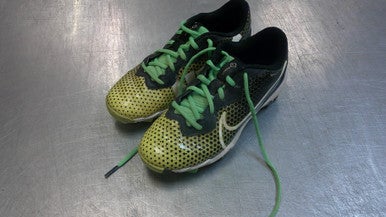 Used Nike DIAMOND BB/SB Cleats Green Junior 04.5 11339-S000194443