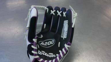 Used Wilson A200 BB/SB Glove RH Throw Purple 10" 11339-S000194049