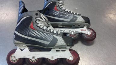 Used Bauer VAPOR RX20 Senior Rec Fitness Skates Grey Senior 6 11339-S000194003