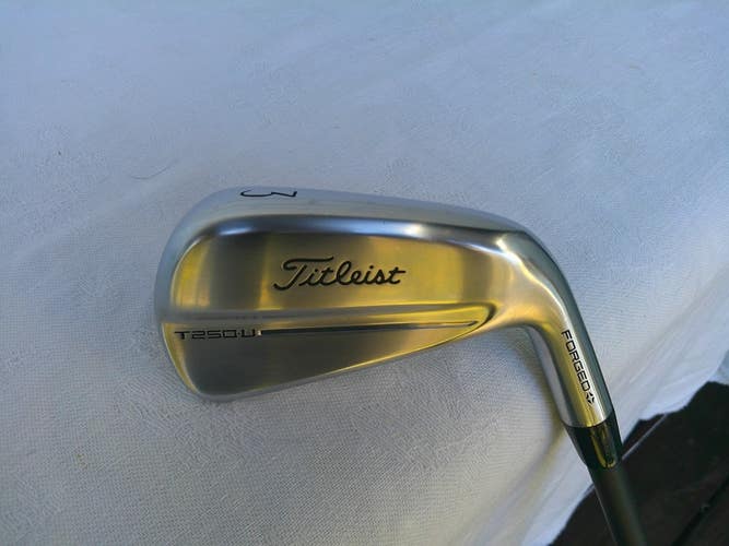 Titleist 2025 Forged T250U 3-Utility Iron w/ Project X HZRDUS 6.0 Stiff Shaft