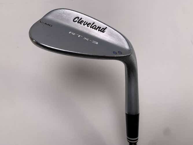 Cleveland RTX 3 Tour Satin Lob Wedge LW 58* 9 Bounce DG Wedge Steel Mens RH
