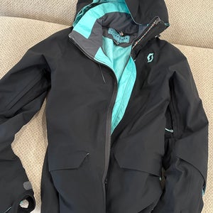 Scott Sports Womens Gore Tex Insulated Ultimate Dryo Ski Snowboard Jacket S 4-6