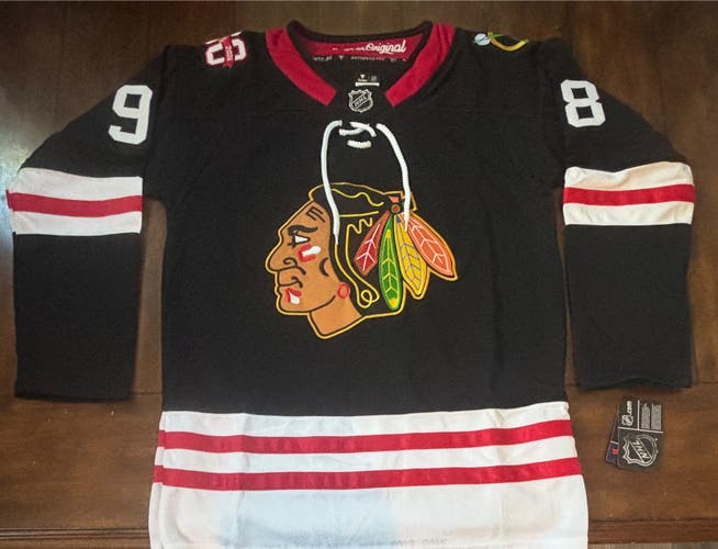 Chicago Blackhawks Connor Bedard 100 Year Centennial Jersey Adult Large (52) NWT