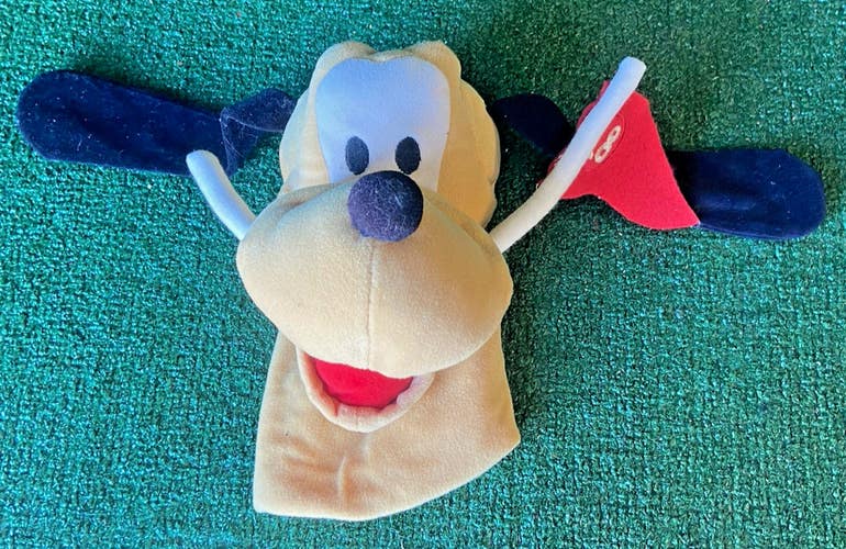 Walt Disney Pluto With 18th Hole Golf Flag Plush Fairway Wood Headcover