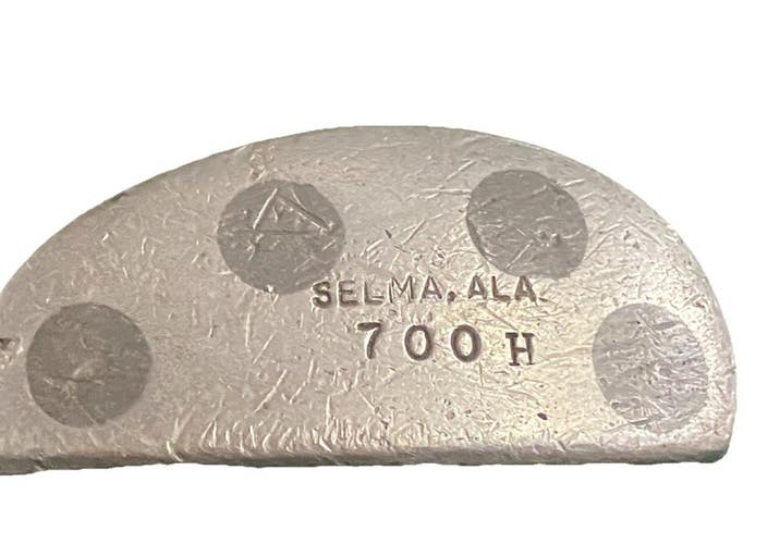 Otey Crisman 700H Hickory Shaft Putter Selma ALA  35 Inches RH 4 Weight Inserts