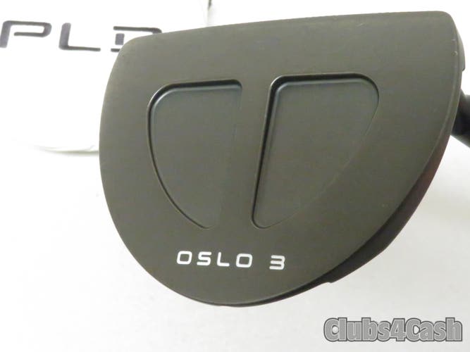 PING PLD Milled OSLO 3 Putter Gun Metal Comosite Graphite 34" +Cover .. MINT
