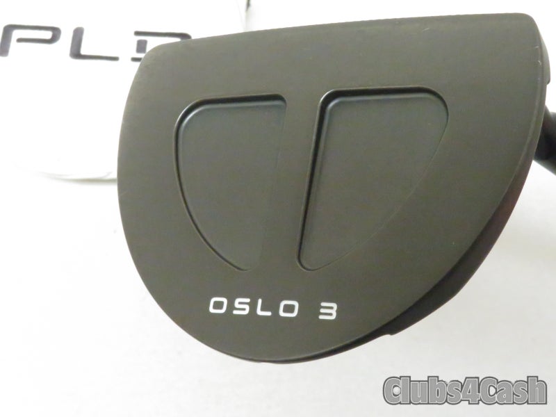 PING PLD Milled OSLO 3 Putter Gun Metal Comosite Graphite 34" +Cover .. MINT