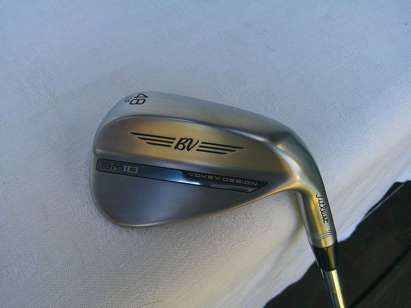 Titleist BV SM10 Tour Chrome 48.10F Gap Wedge w/ Wedge Flex Shaft