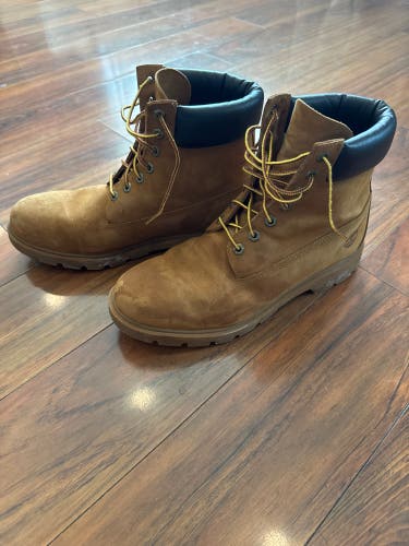 Brown Men's Size M 12.0 (W 13.0) Adult Timberland Boots (Used)