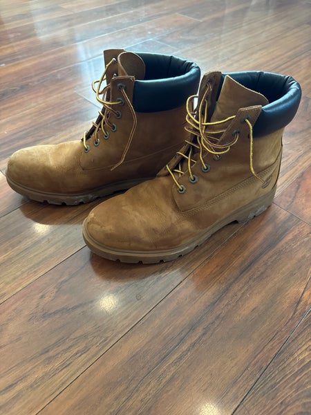 Brown Men's Size M 12.0 (W 13.0) Adult Timberland Boots (Used)