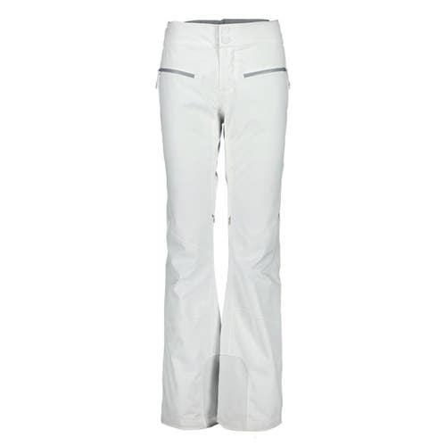 White Women's Adult Size 12 Obermeyer Ski Pants (New) (SY2388)