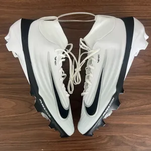 Men's Nike Zoom Air Vapor Pro 1 ‘White/Black’ Football Cleats IB2495-105 Size 14