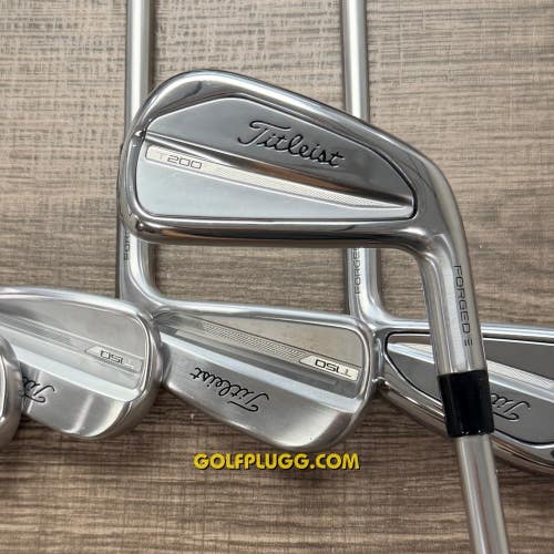 2023 Titleist T200/T150 Iron Set 4-PW / Oban Steel, Stiff Flex (85)