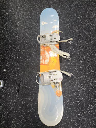 Used Lamar FOXIE JR Girls Board/Binding White 140 cm 11849-S000024459