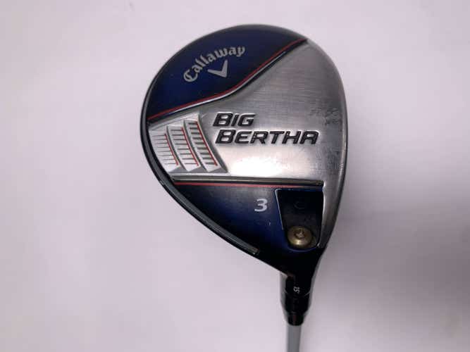 Callaway Big Bertha 2014 3 Fairway Wood 15* Fubuki z65x5ct 65g Regular RH