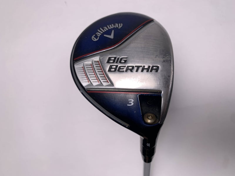 Callaway Big Bertha 2014 3 Fairway Wood 15* Fubuki z65x5ct 65g Regular RH
