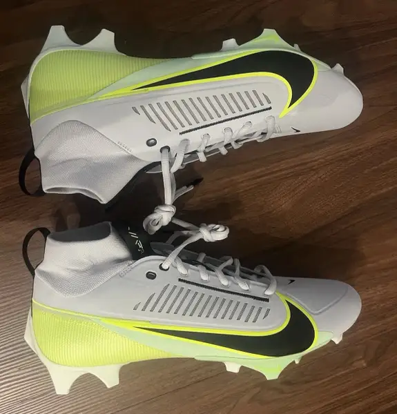 Nike Vapor Edge Pro 360 2 Platinum Green Football Cleats Mens Size 13 DA5456-004 Nike Vapor Edge Pro 360 2  main image 3