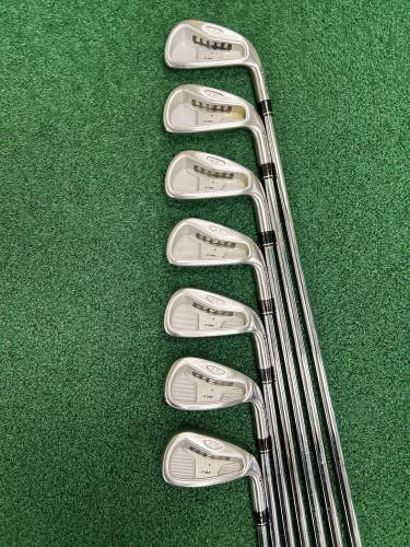Taylormade rac LT Iron Set 3-9 Iron Men's Right Hand Stiff Flex Rifle Steel