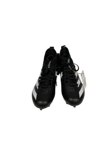 Used Adidas Jr FB Cleats Black Junior 05 11847-S000030999