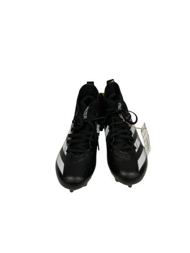 Used Adidas Jr FB Cleats Black Junior 05 11847-S000030999