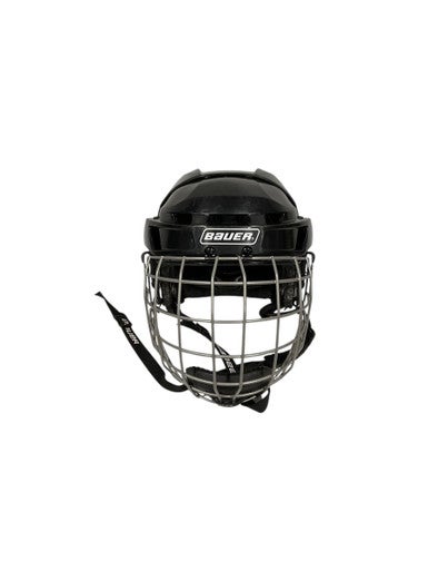 Used Bauer HH8000L Helmet Cage Combo Black Fits all 11847-S000030987
