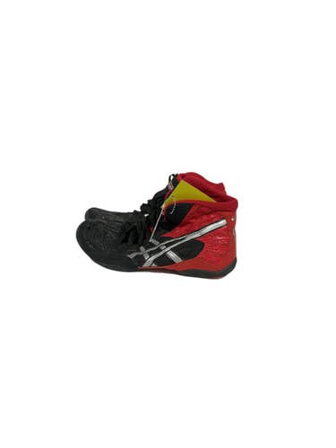 Used Asics Wrestling Shoes Red Senior 7.5 11847-S000030990