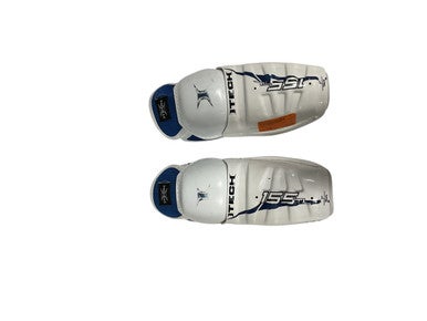 Used Itech 155TL Youth Shin Guards White 7" 11847-S000030983