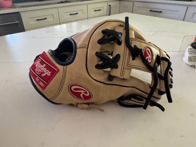 2025 Rawlings Gold Glove Elite RH Infield Baseball Glove 11.5" (Used)