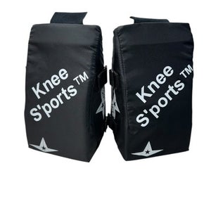 Used All Star KNEE SAVERS BB/SB Catchers Knee Savers Black 11835-S000200936
