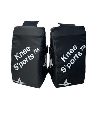 Used All Star KNEE SAVERS BB/SB Catchers Knee Savers Black 11835-S000200936