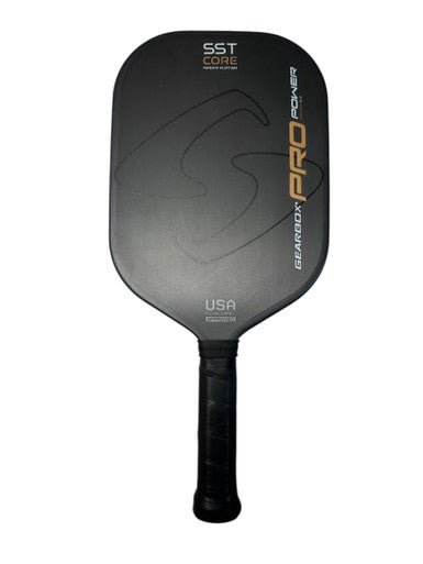 Used Gearbox SS PRO POWER 8.0 Pickleball Racquet Black 11835-S000200921