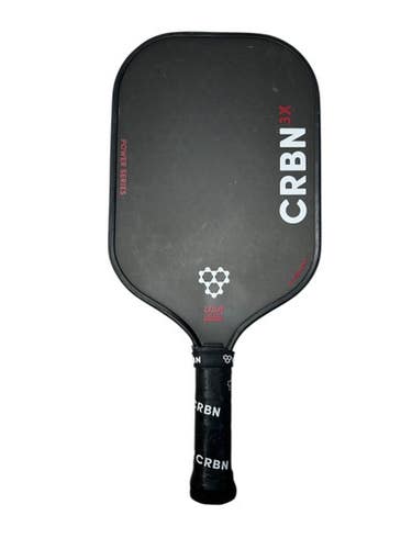 Used 3X 16MM Pickleball Racquet Black 11835-S000200919