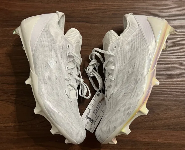 Size 11 Adidas Adizero Electric Speed Juice Football Cleats Men’s White IE4413