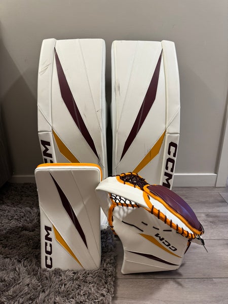New CCM Axis XF Total Custom Pro Full Goalie Set