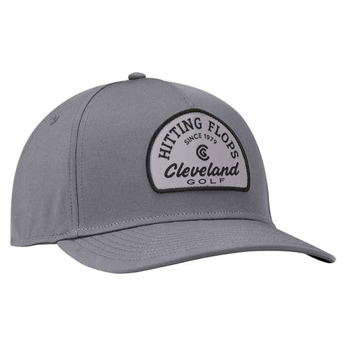 NEW Cleveland Golf Hitting Flops Gray Adjustable Snapback Golf Hat/Cap