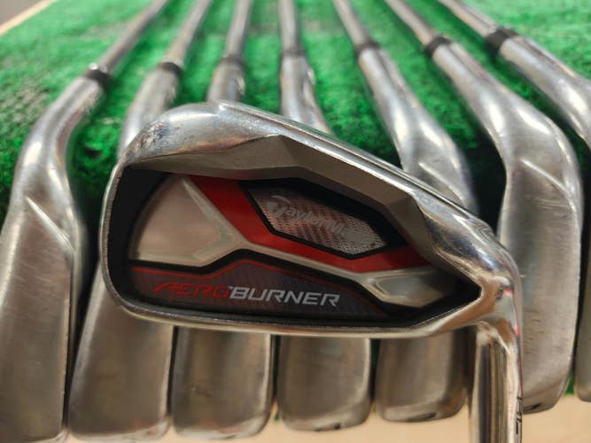Taylormade Aerorburner HL Golf Iron Set 4-PW,AW Regular Flex Steel Shaft